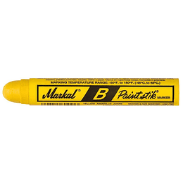 Marcador tipo "b" color Amarillo 80221 3 piezas