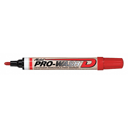 Marcador PRO-WASH D Rojo 97012 Markal