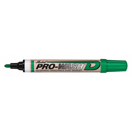 Marcador PRO-WASH D Verde 97016 Markal