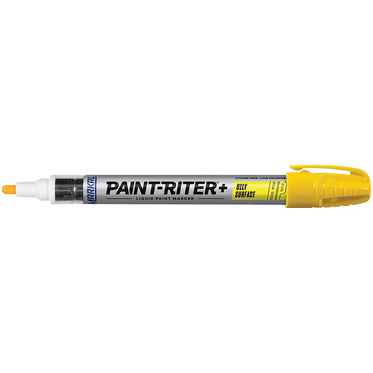 Marcador Paint-Riter+ Oily Surface Amarillo 96961 Markal
