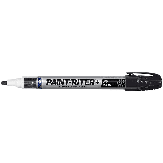 Marcador Paint-Riter+ Oily Surface Negro 96963 Markal