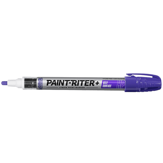 Marcador Paint-Riter+ Oily Surface Morado