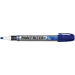 Marcador Paint-Riter + Oily Surface Azul 96965 Markal