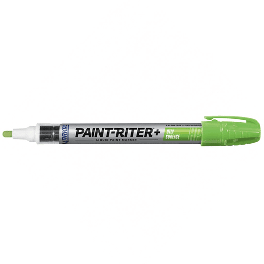 Marcador Paint-Riter+ Oily Surface Verde Claro 96970 Markal