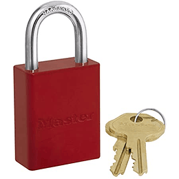 Candado de Bloqueo Rojo 6835RED Master Lock