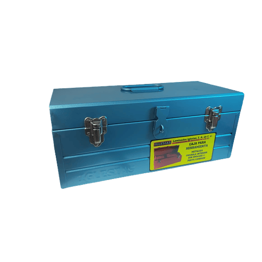 Caja Metálica Azul 16