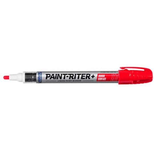 Marcador Paint-Riter+ Oily Surface XT Rojo 97252 Markal
