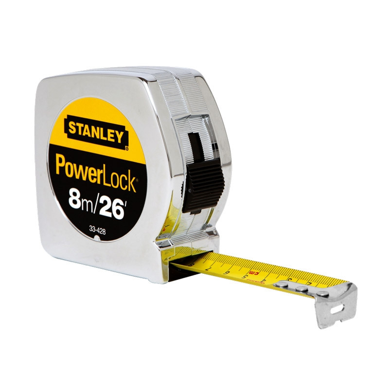 cortar Christchurch calcetines Flexómetro Power Lock 33-428 (8 M/26') Stanley