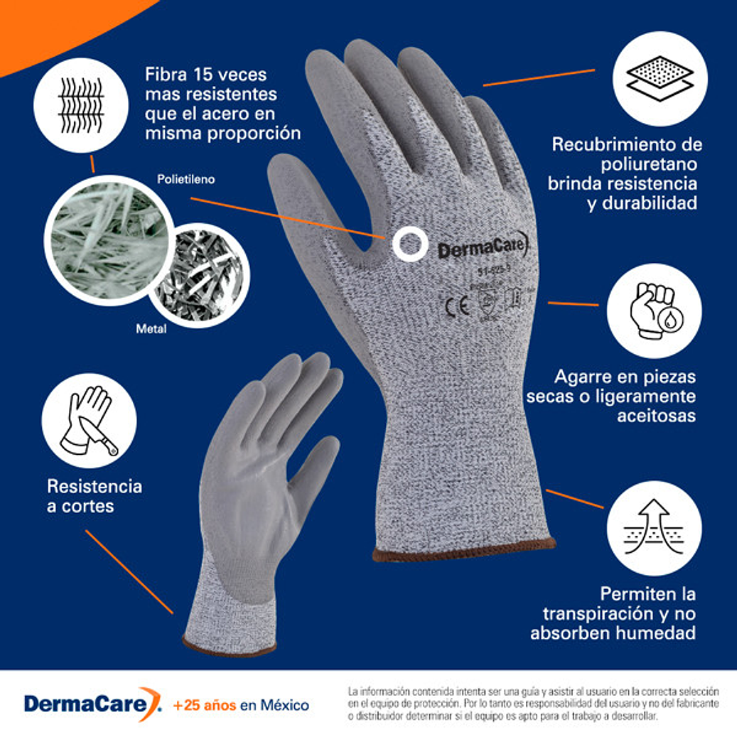 Guante Resistente al Corte 51-625 (9) 3