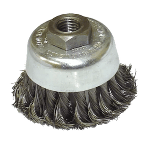 CEPILLO DE COPA ENTRADA MILIMETRICA ALAMBRE TRENZADO 4 23/32