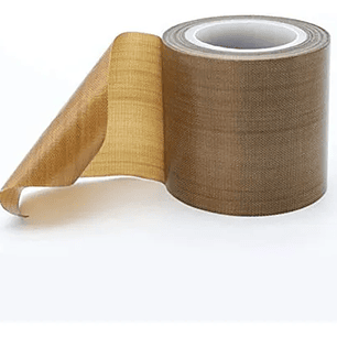 CINTA DE FIBRA DE VIDRIO RECUBIERTA CON TEFLON PTFE GROSOR 10 MIL, 1/2