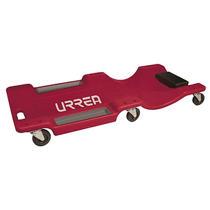 Cama para mecánico plástica, 6 ruedas giratorias, 36