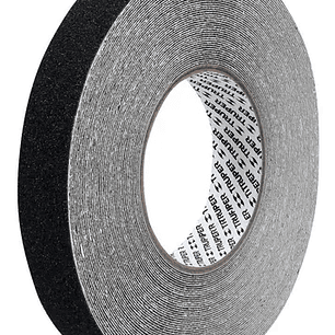 CINTA ANTIDERRAPANTE NEGRA 1', ROLLO 18M