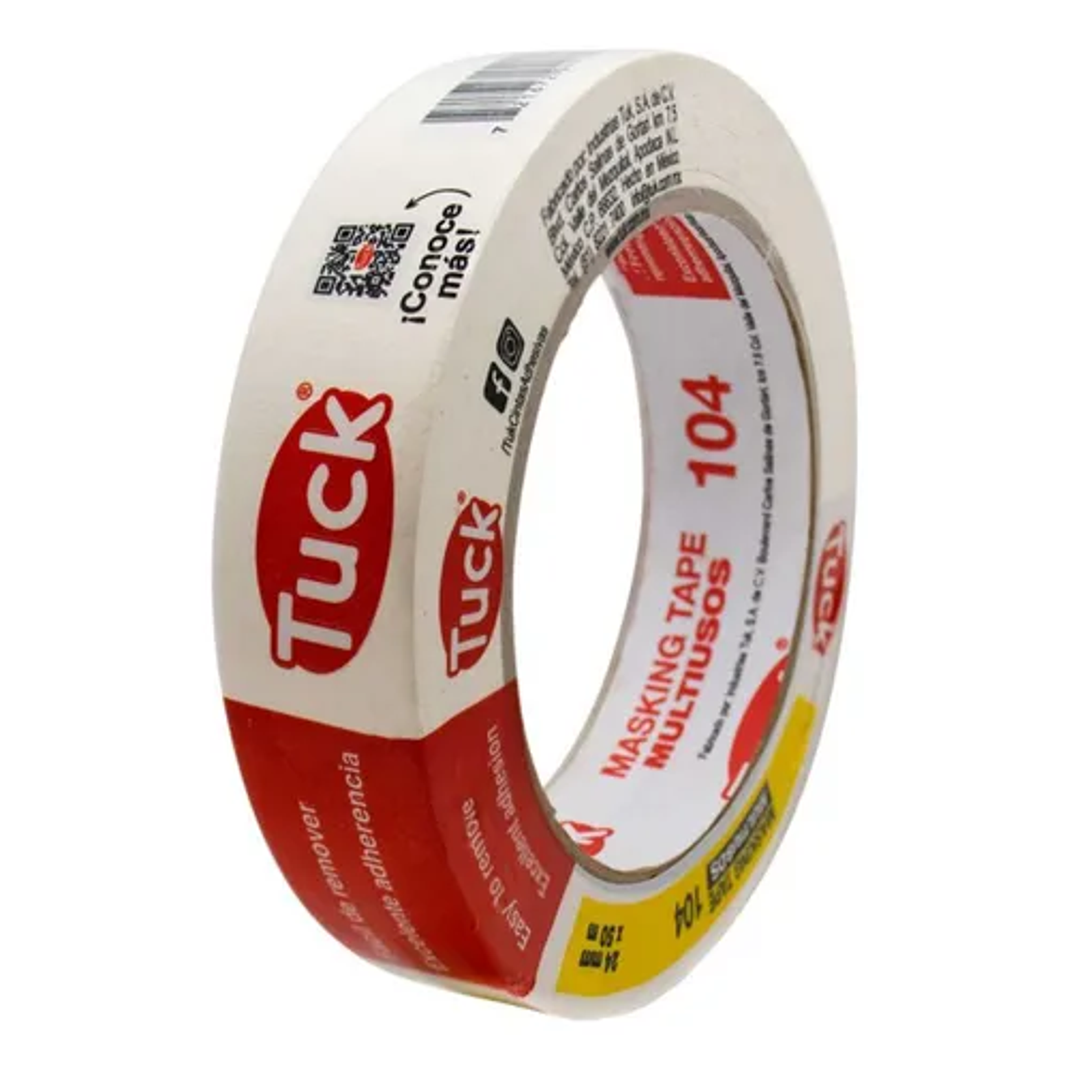 CINTA MASKING TAPE 104 USO GENERAL 48MM X 50M 1
