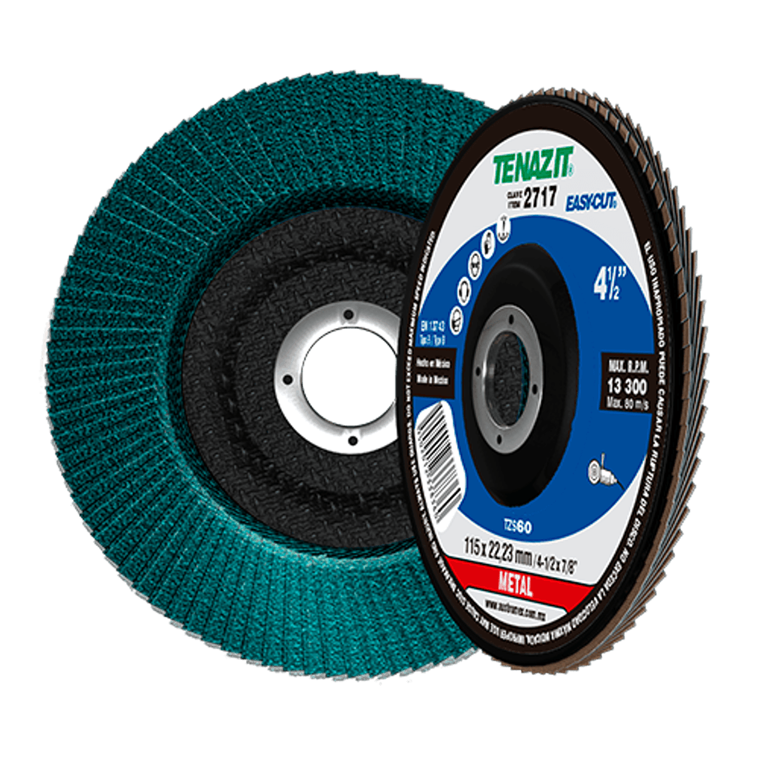 DISCO ABRASIVO LAMINADO 2717 1