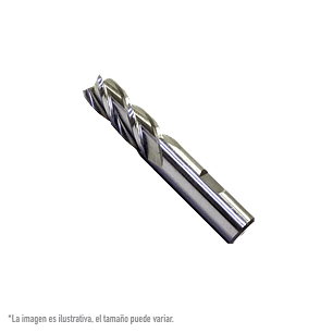 CORTADOR VERTICAL HSS END MILL C/C 4 FL 5/8 X 1/2