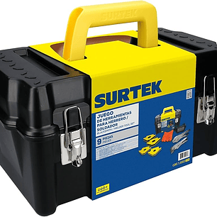 Juego combinado de herramienta para soldar, 9 piezas