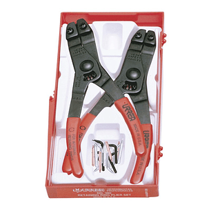 JUEGO DE PINZAS PARA CANDADOS CON PUNTAS INTERCAMBIABLES