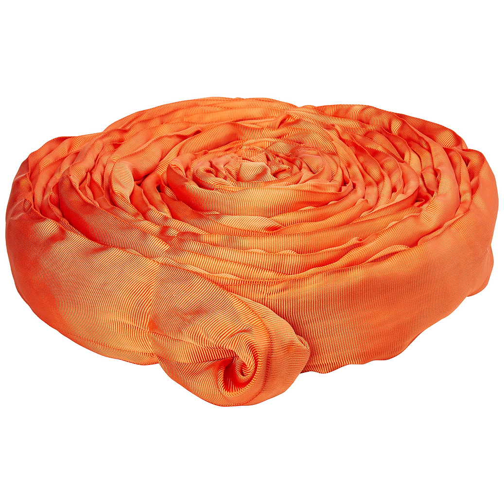 Eslinga de poliéster redonda sin fin naranja 8 m, 7 ton 1