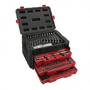 Juego de dados cortos y largos y accesorios cuadro de 1/4