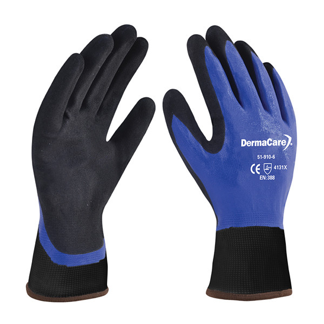 GUANTE DE NYLON CON RECUBRIMIENTO DE NITRILO ESPUMADO T 6 1