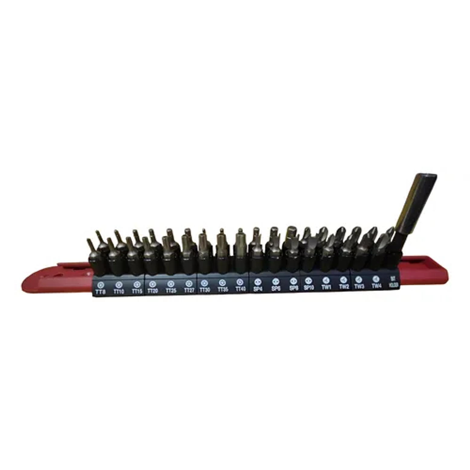 JUEGO DE PUNTAS INTERCAMBIABLES 1/4 SEGURIDAD 36 PIEZAS 1