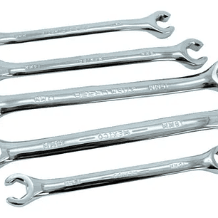 JUEGO DE LLAVES ABOCINADAS 7 17 MM 5 PIEZAS