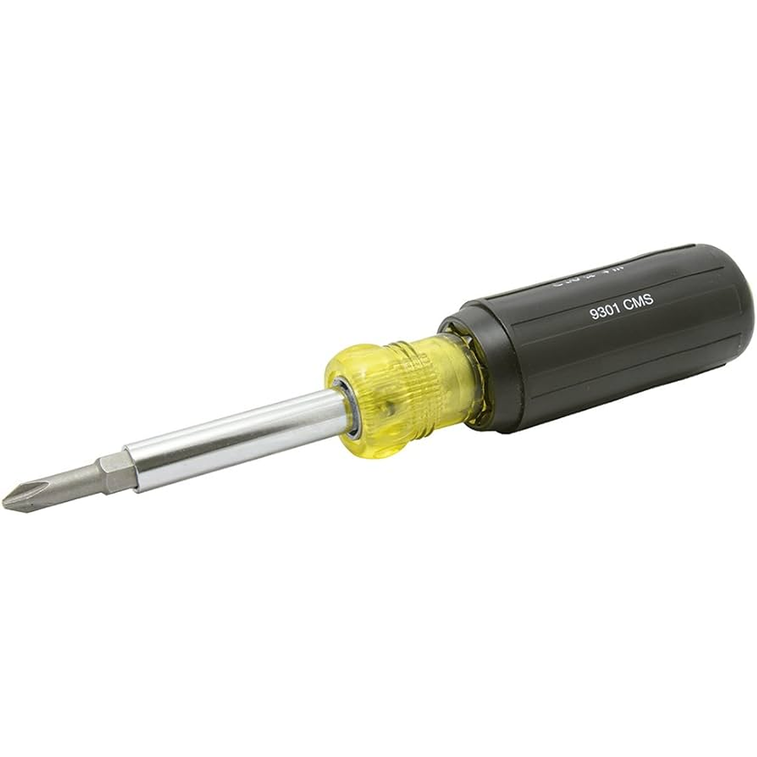 Destornillador con mango cushion grip con puntas intercambiables 5 en 1 1