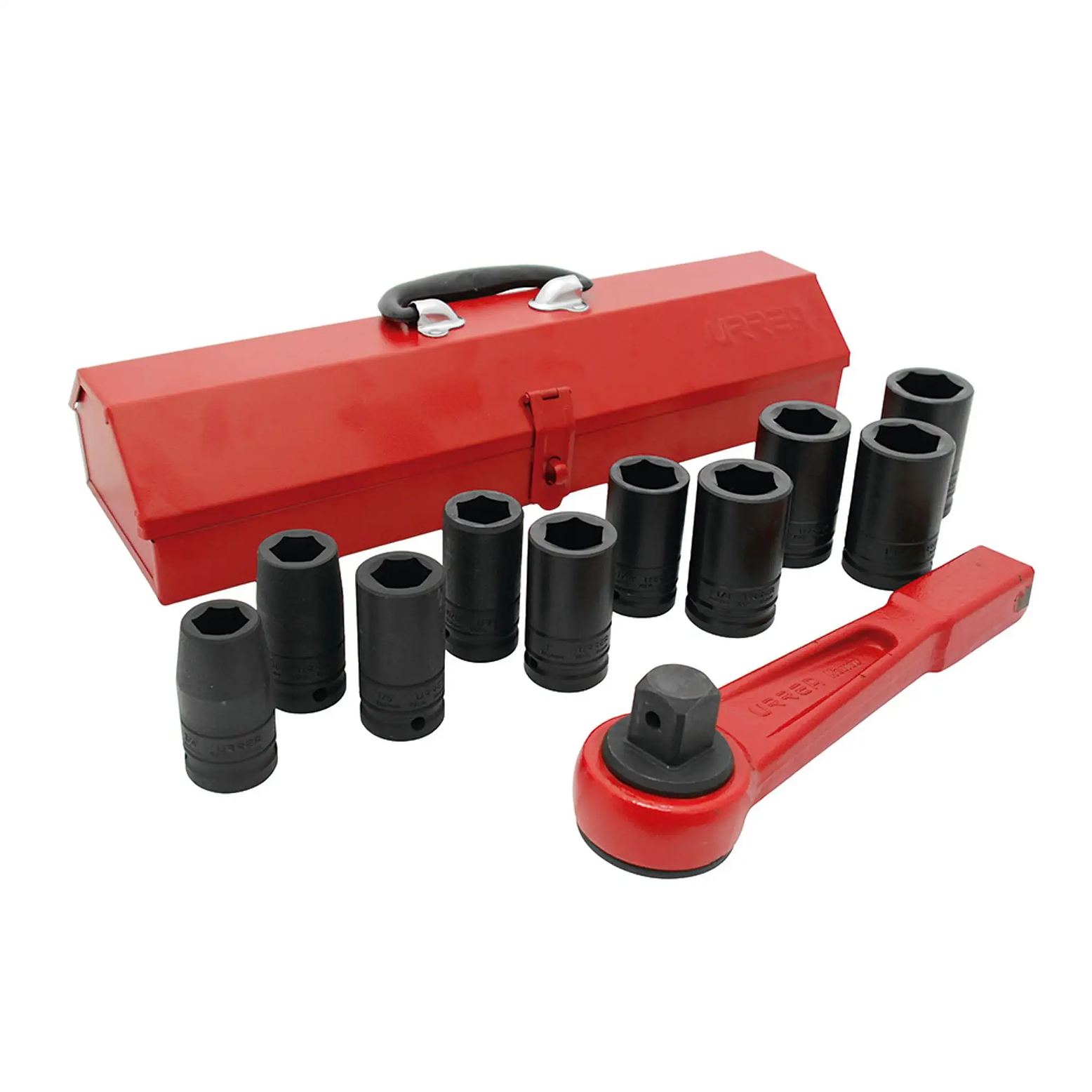 Juego de dados largos y accesorios de impacto cuadro de 3/4