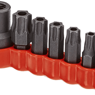 Juego de puntas Torx tamper proof hexágono de 5/16