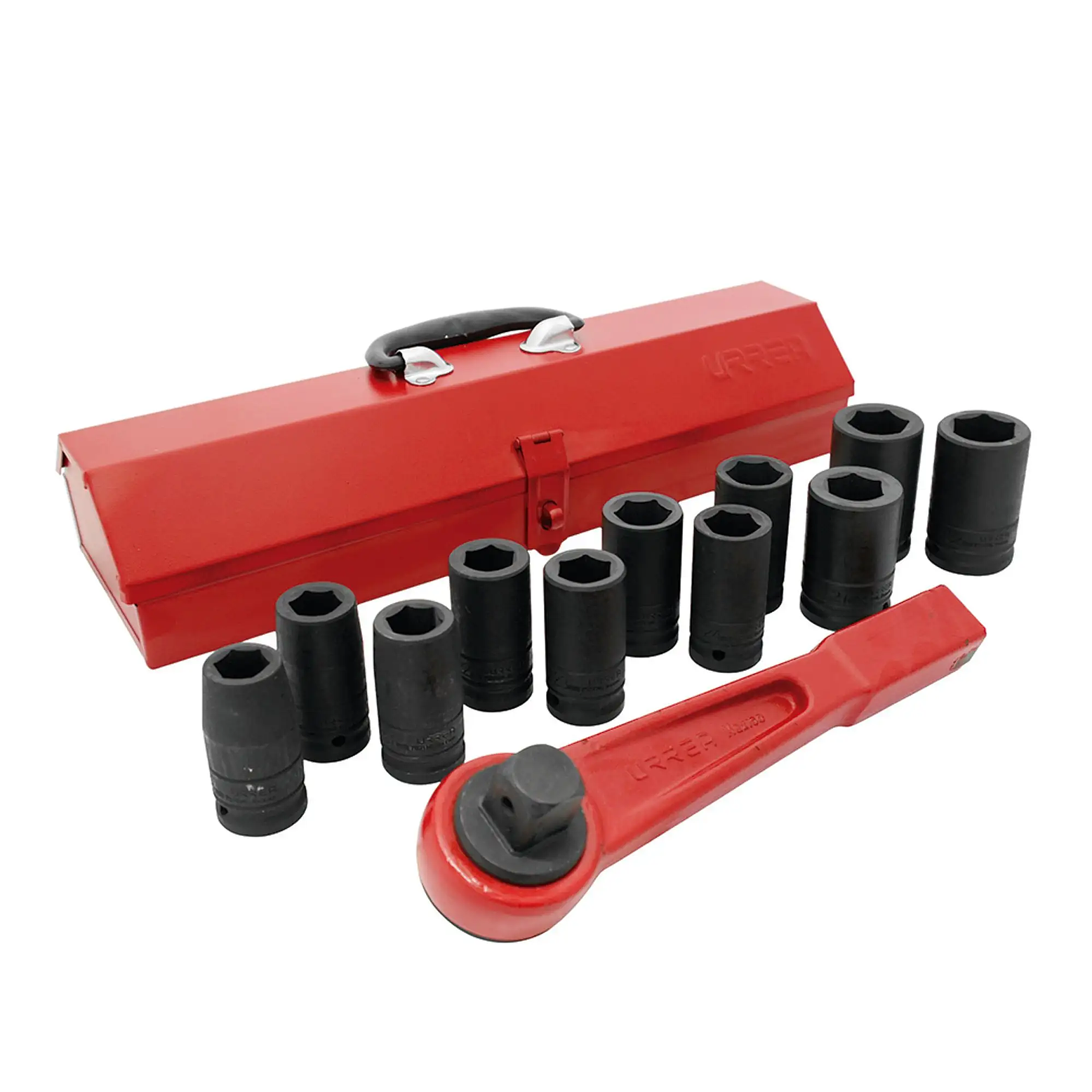 Juego de dados largos y accesorios de impacto cuadro de 3/4