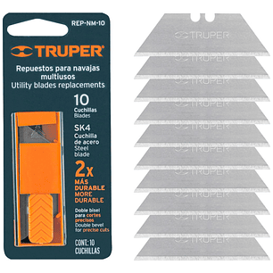 HOJAS PARA NAVAJA RETRACTIL PAQ 10 PZAS