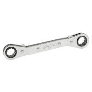 LLAVE CORONA DE MATRACA 3/8 X 7/16 ACODADA