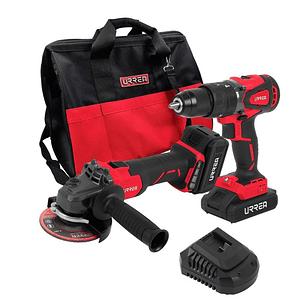 Juego de rotomartillo y pistola de impacto a batería Litio ion 20 V, 3 piezas