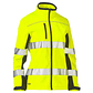 CHAQUETA BISLEY® HI-VIS SOFT SHELL BOMBER PARA MUJER ANSI TIPO R CLASE 2 - thumbnail 1