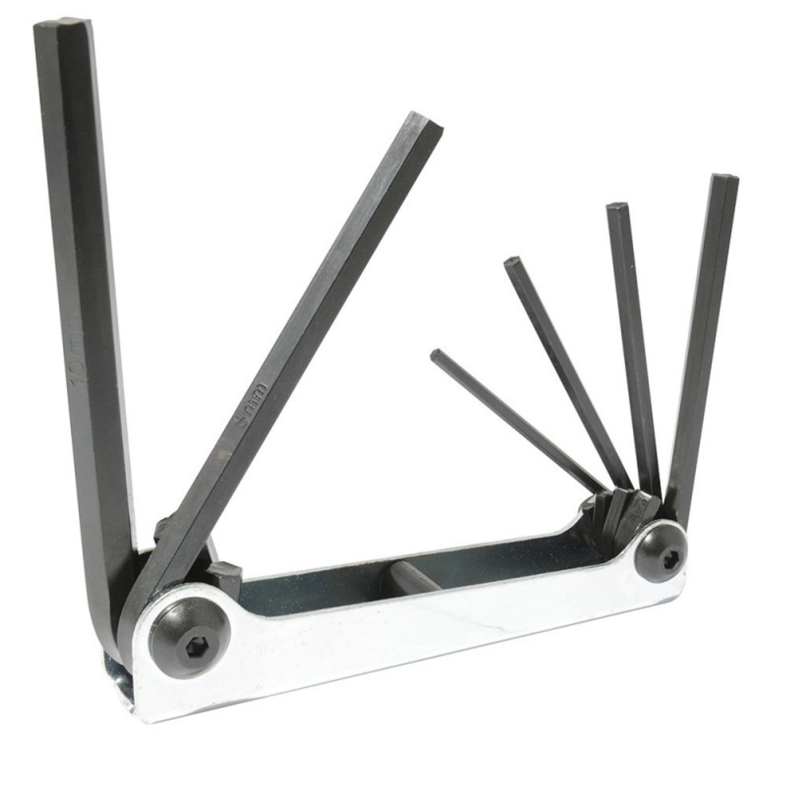 JUEGO DE LLAVES HEXAGONALES TIPO NAVAJA 3 A 10 MM 5 PIEZAS 1