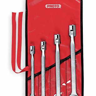 JUEGO DE LLAVES COMBINADAS CORONA ARTICULADAS 4 PIEZAS