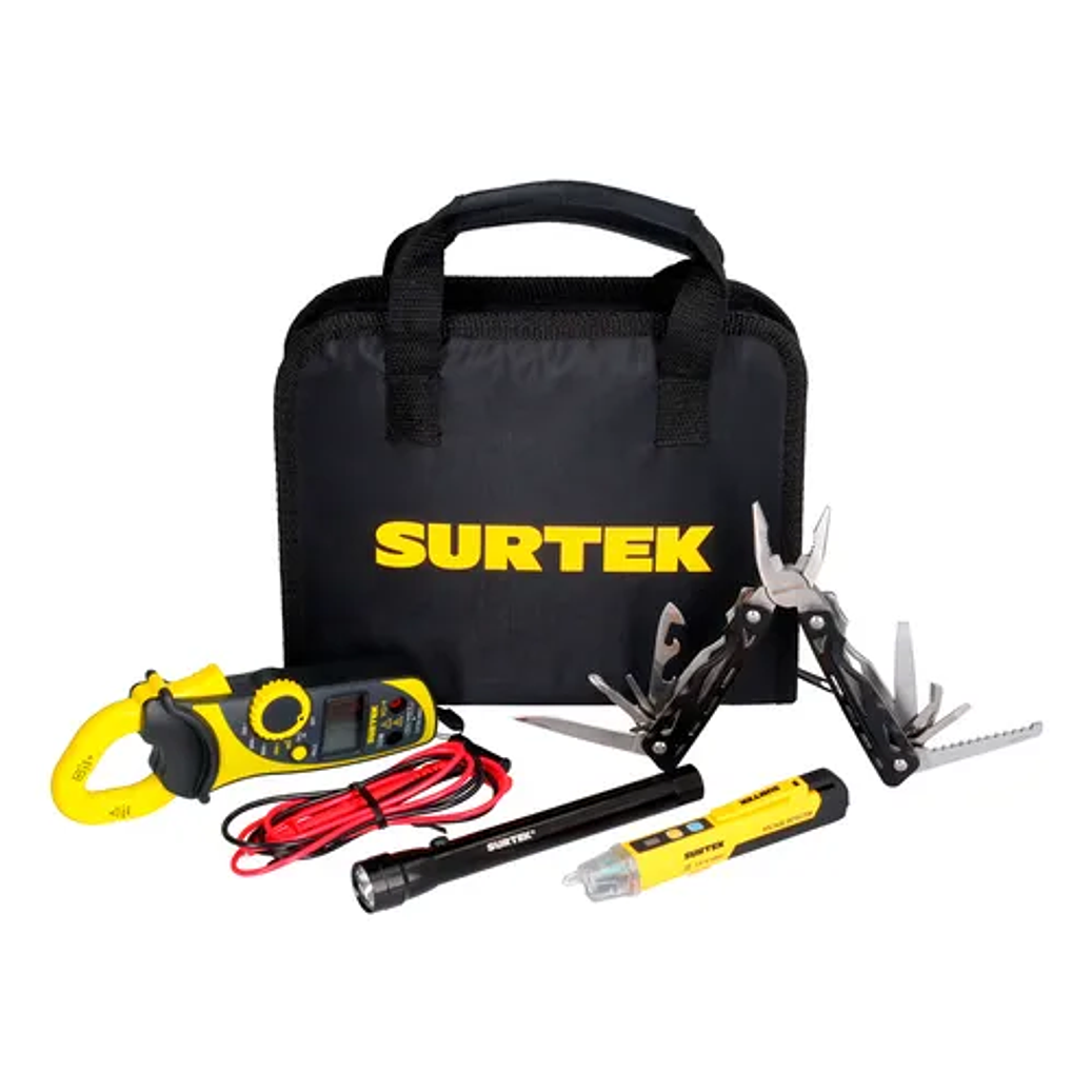 Juego combinado de herramienta con probadores eléctricos, 5 piezas 1