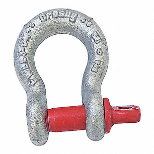 GRILLETE TIPO ANCLA CON PERNO ROSCADO 1