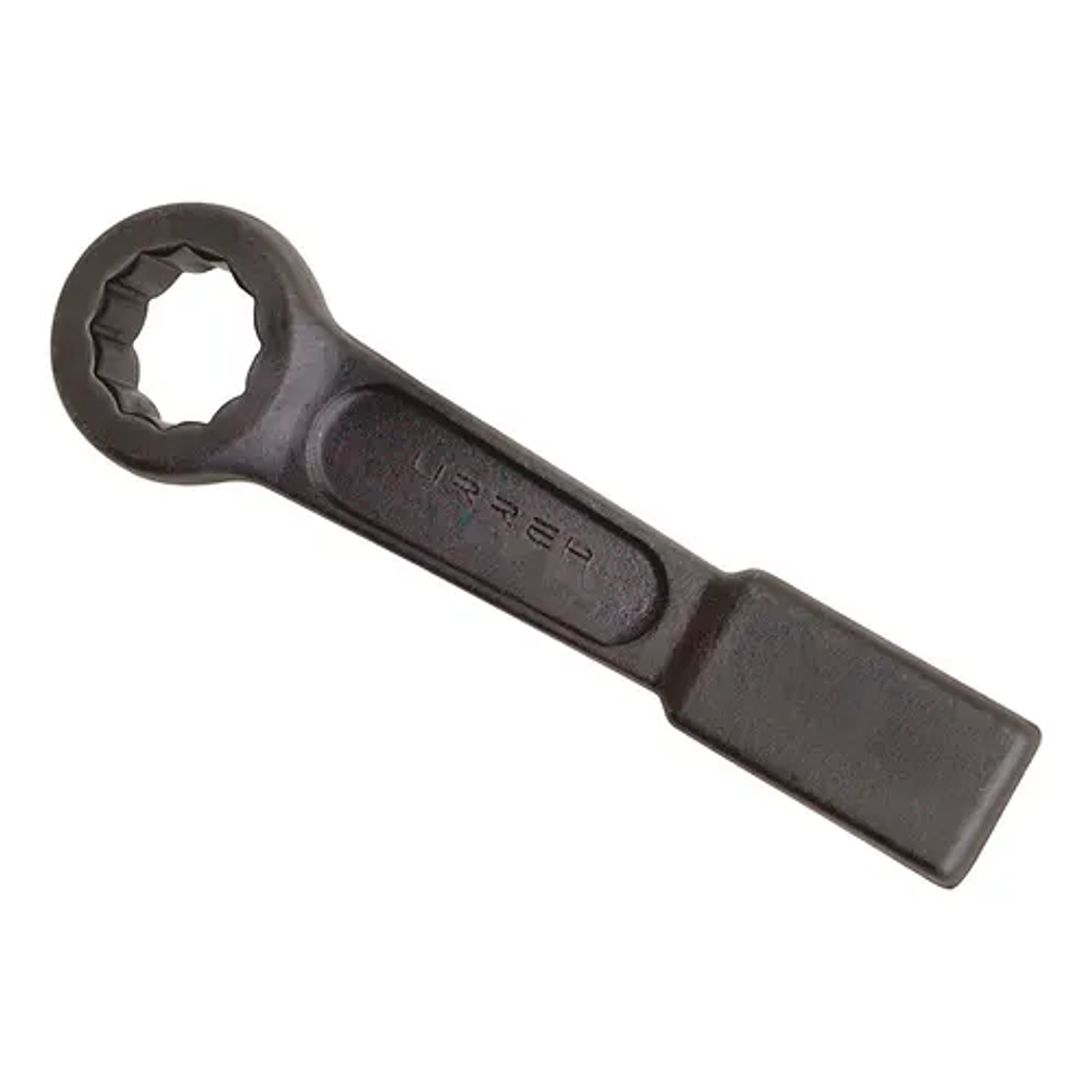 Llave de golpe plana fosfatizada en pulgadas, 12 puntas, 1 1/16