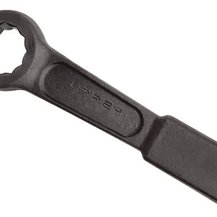 Llave de golpe plana fosfatizada en pulgadas, 12 puntas, 1 1/16