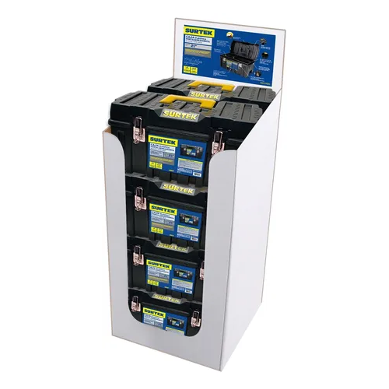 Despachador para cajas plásticas, 8 piezas 1