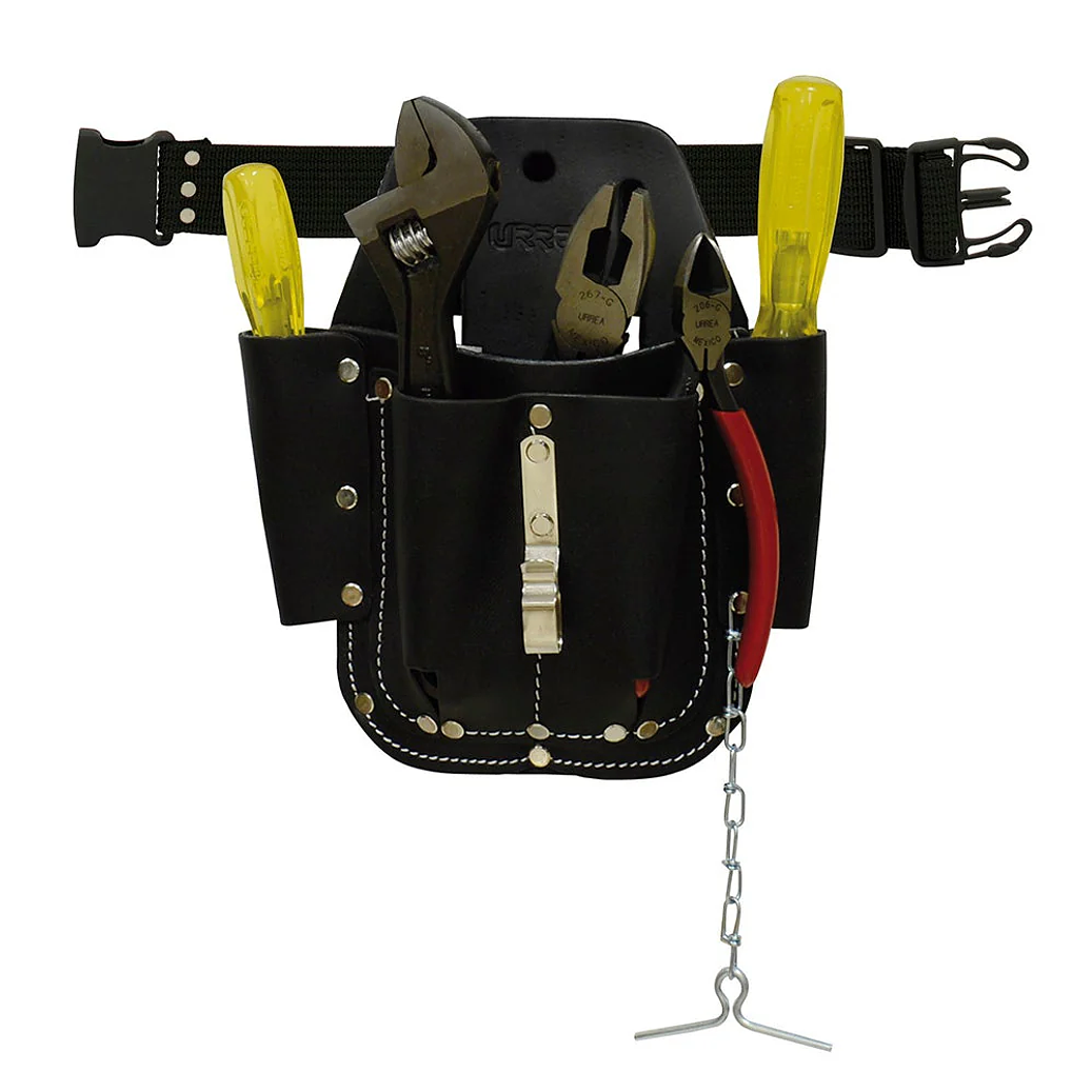 Juego combinado de herramientas con estuche de cuero, 6 piezas 1