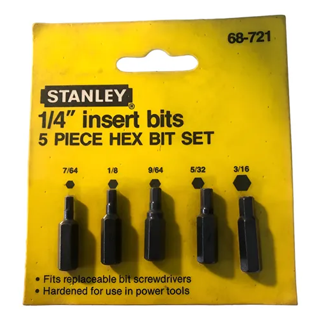 JUEGO DE REPUESTO PARA DESARMADOR ESTANDAR 5 PIEZAS 1