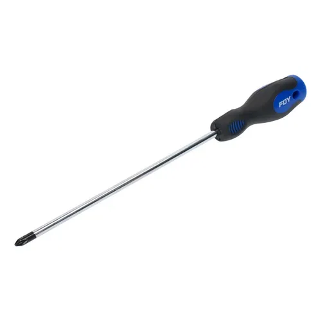 Destornillador con mango bimaterial, punta Phillips #2 x 4