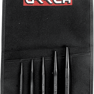 Juego de puntos para centrar y marcar 90°, 5 piezas