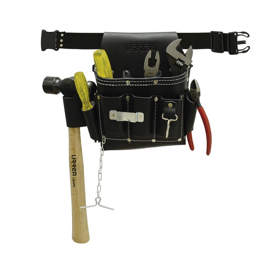 Juego combinado de herramientas con estuche de cuero, 7 piezas 1