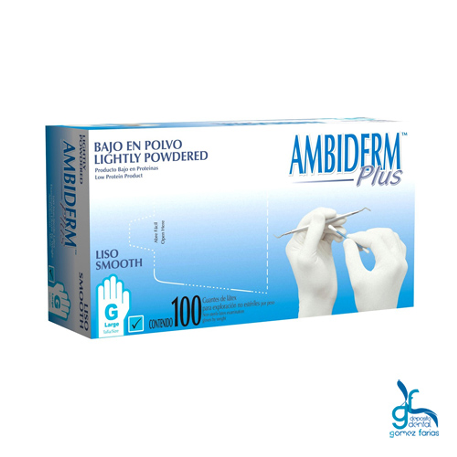 GUANTE LATEX CAJA CON 100 PZS 1