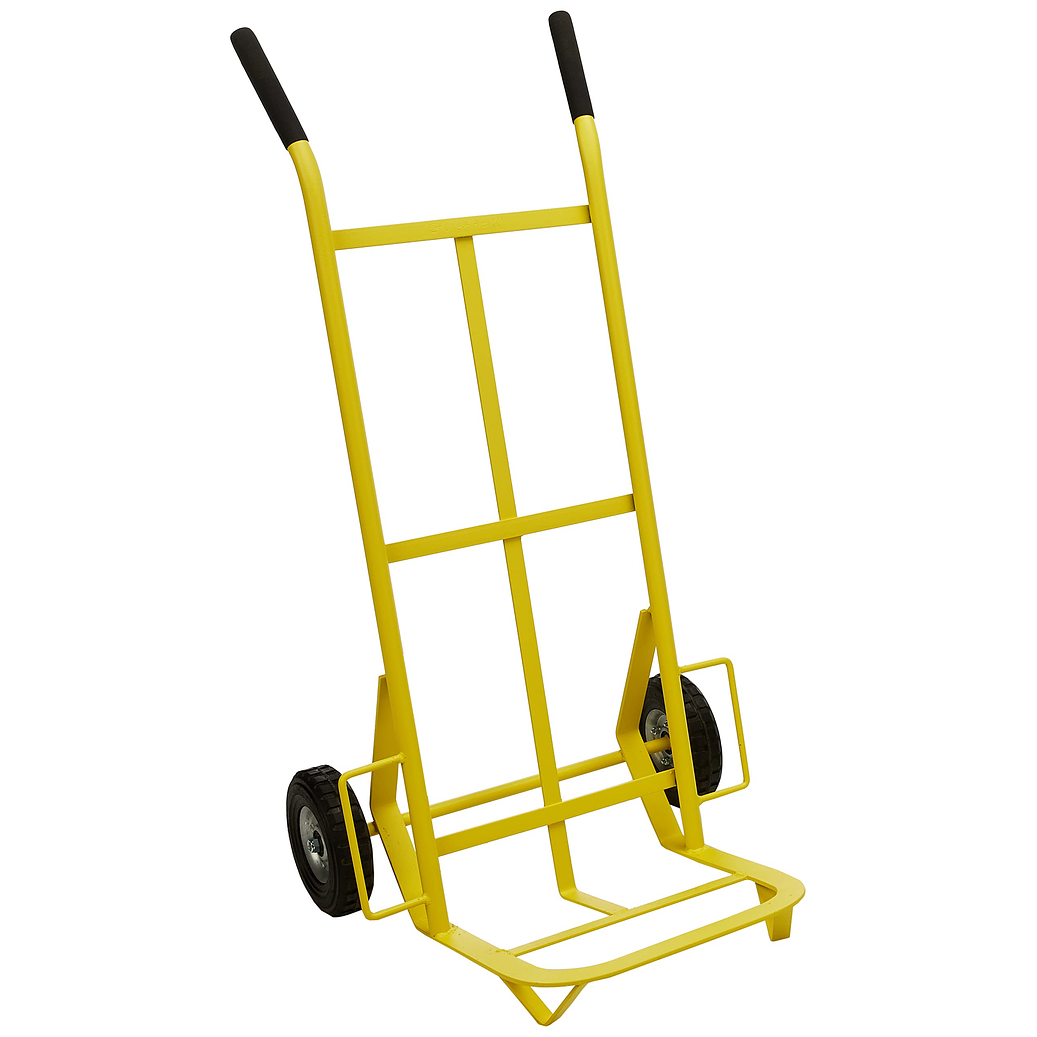 Diablo refresquero capacidad 200 kg con llanta sólida 1