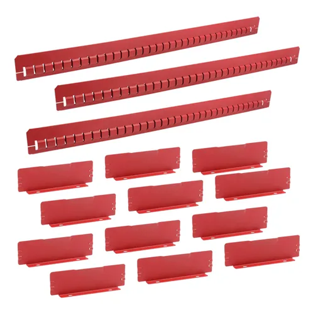 Juego de separadores de gaveta 10